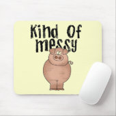 Schwein-Art der unordentlichen T-Shirts und der Mousepad (Mit Mouse)