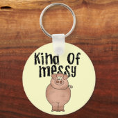 Schwein-Art der unordentlichen T-Shirts und der Schlüsselanhänger (Vorderseite)