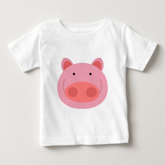 Schwein Baby T-shirt (Vorderseite)