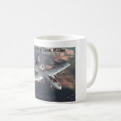 Schwein-Behälter-Mörder-Tasse der Warze-A-10 Kaffeetasse (VorderseiteRechts)