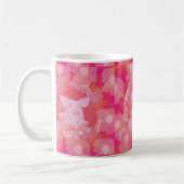 Schwein, Blume des Lebens, blau, mandala,zen,chakr Kaffeetasse (Links)