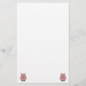 Schwein Briefpapier (Vorderseite)