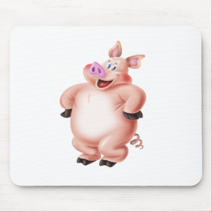 Schwein, cerdo, porco, Schwein, cochon Mousepad