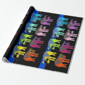 Schwein Chinesisches Neujahr 2019 Pop Wrapping Pap Geschenkpapier (Ungerollt)