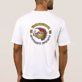 Schwein-Felsen-Logo T-Shirt (Rückseite)