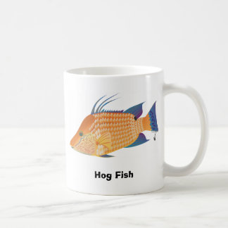 Schwein-Fische Kaffeetasse