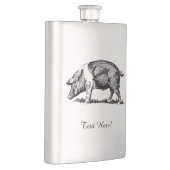 Schwein Flachmann (Rechts)