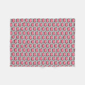 Schwein Fleecedecke (Vorderseite (Horizontal))