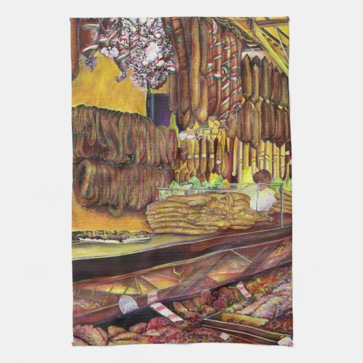 Schwein Geschirrtuch (Vertikal)