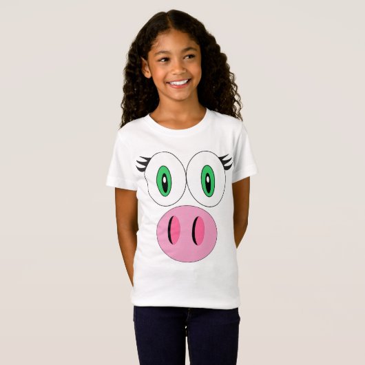 Schwein-Gesicht! T-Shirt (Vorne ganz)