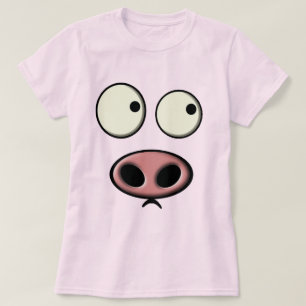 Schwein-Gesicht T-Shirt