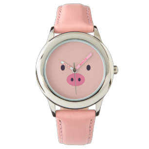 Schwein-Gesichts-Armbanduhr Armbanduhr
