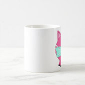 Schwein-Grippe - die Kaffee-Tasse Kaffeetasse (Mittel)
