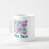 Schwein-Grippe-Spaß-Produkte Kaffeetasse (Vorderseite Links)
