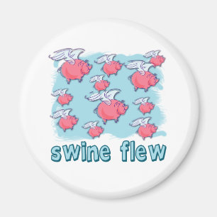 Schwein-Grippe-Spaß-Produkte Magnet