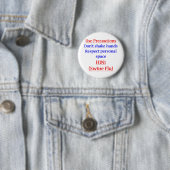 Schwein-Grippe-Vorkehrungen Button (Beispiel)