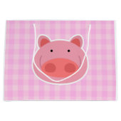  Schwein Große Geschenktüte (Vorderseite)