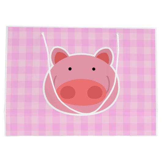  Schwein Große Geschenktüte (Rückseite)