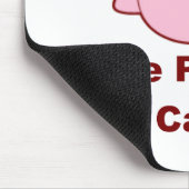 Schwein-Hintern Mousepad (Ecke)