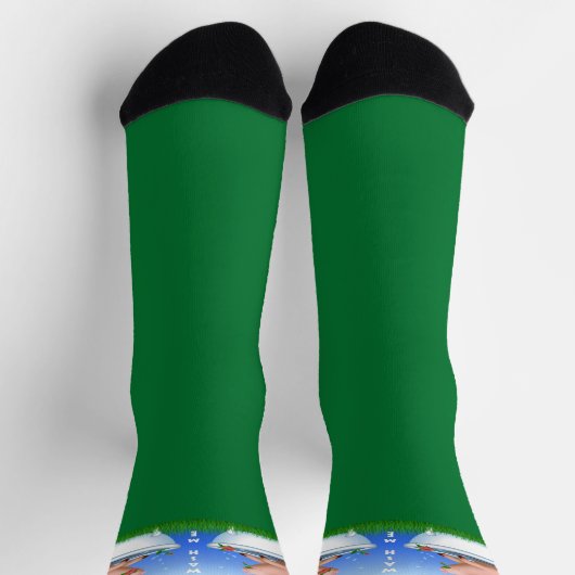 Schwein im Bad Socken (Oben)