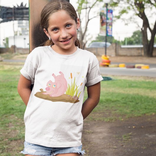 Schwein im T - Shirt