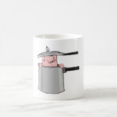 Schwein Im Topf Kaffeetasse (Mittel)