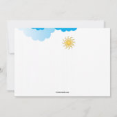 Schwein in der einladung (Rückseite)