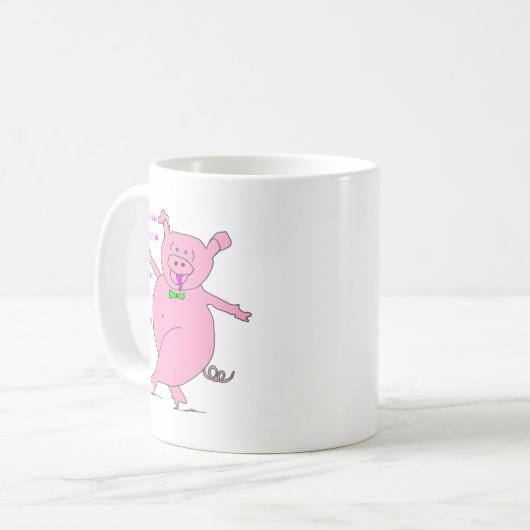 SCHWEIN IST ALLES GUTES 1.PNG KAFFEETASSE (Vorderseite Links)