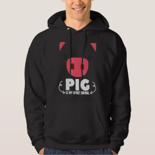 Schwein ist mein Geist Tierschweine Jungen Mädchen Hoodie
