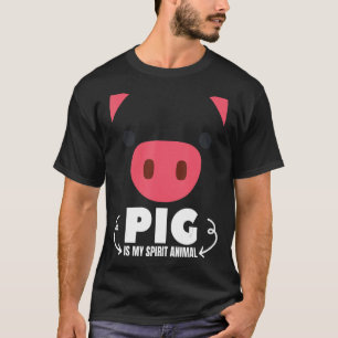 Schwein ist mein Geist Tierschweine Jungen Mädchen T-Shirt