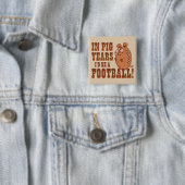 Schwein-Jahr-Fußball Button (Beispiel)