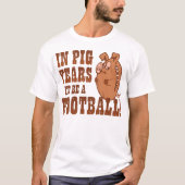Schwein-Jahr-Fußball T-Shirt (Vorderseite)
