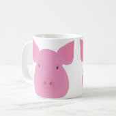 Schwein Kaffeetasse (Vorderseite Links)
