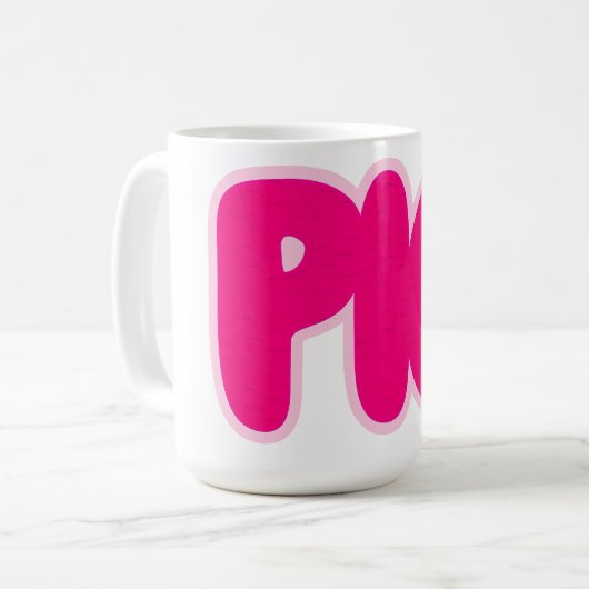 Schwein Kaffeetasse (Vorderseite Links)