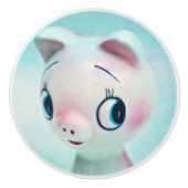 Schwein Keramikknauf (Vorderseite)