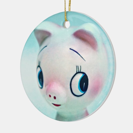 Schwein Keramikornament (Links)