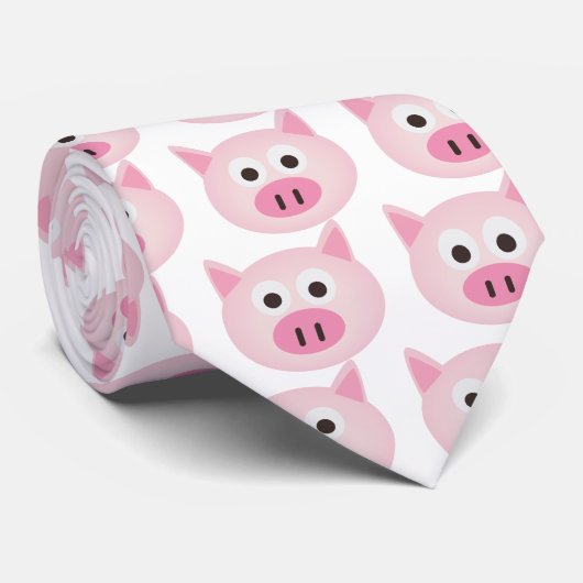 Schwein Krawatte (Gerollt)