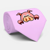 Schwein-Krawatte Krawatte (Gerollt)