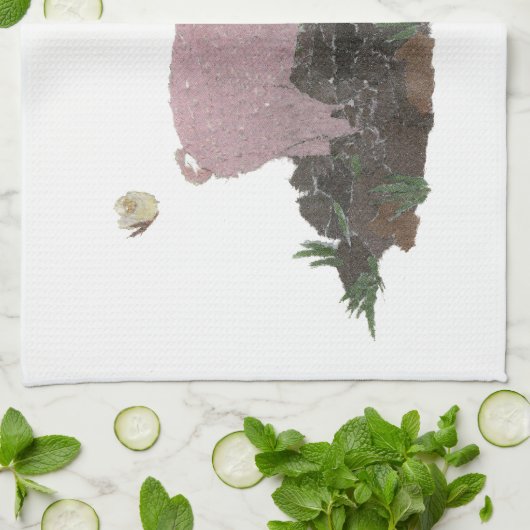 Schwein Küchentuch (Gefaltet)