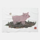 Schwein Küchentuch (Horizontal)