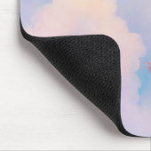 Schwein mit Flügel mousepad (Ecke)