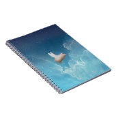 Schwein mit Flügelheft Notizblock (Rechte Seite)