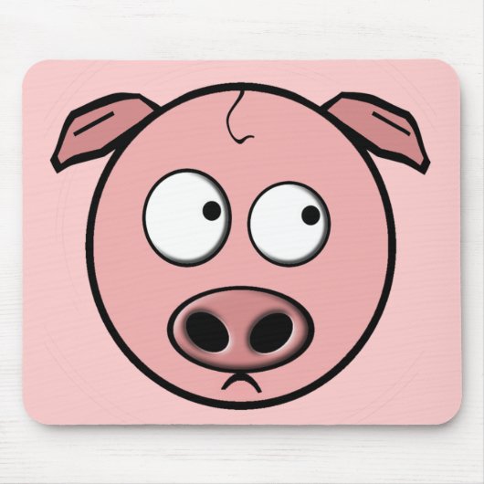 Schwein Mousepad (Vorne)
