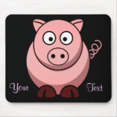 Schwein Mousepad (Vorne)