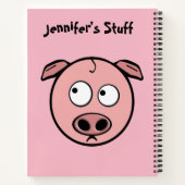 Schwein Notizblock (Rückseite)