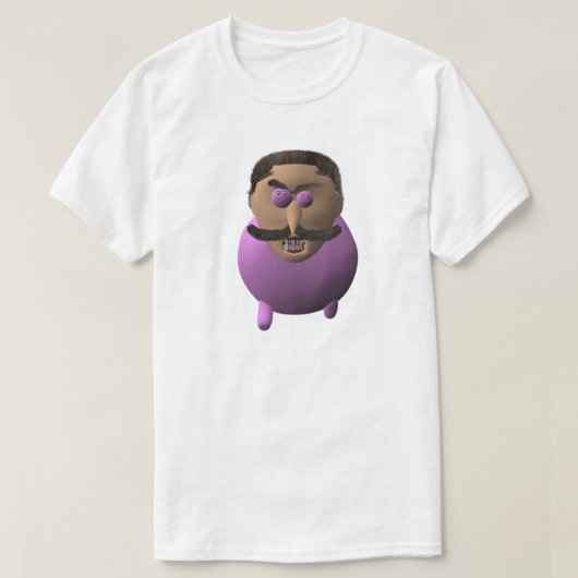 Schwein-Papa-Shirt T-Shirt (Design vorne)