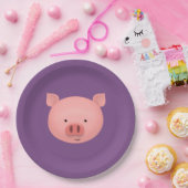 Schwein Pappteller (Party)