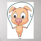 Schwein Poster (Vorne)