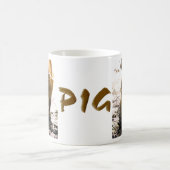 Schwein-Profil 1966 Kaffeetasse (Mittel)