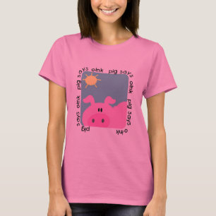 Schwein sagt Oink T-Shirts und Geschenke